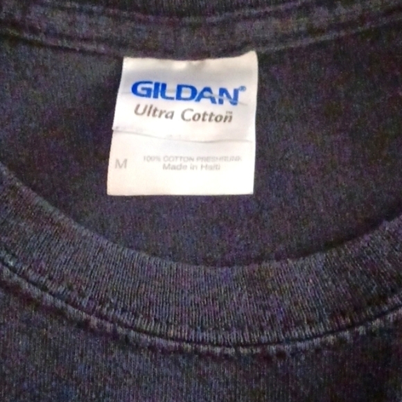 Gildan Ultra Cotton  Black Gold 505 HP Corvette Tee - Picture 4 of 5